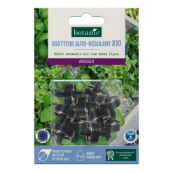 10 goutteurs auto-régulants 4L/h botanic® - Arrosage goutte à goutte
