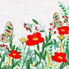 20 serviettes 3 plis Poppies 33x33 cm