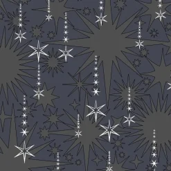 20 serviettes 3 plis Sprinkle Rain black - 33 x 33 cm