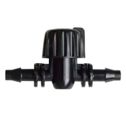 5 vannes d'arrêt pour tuyau Ø 4/6 mm botanic® - Arrosage goutte à goutte