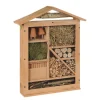 Abri à insectes très grand format en bois coloris naturel