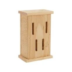 Abri à papillon en bois Douglas - 11 x 7,5 x 18,5 cm