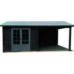 Abri de jardin Antibes composite 18,5 m²