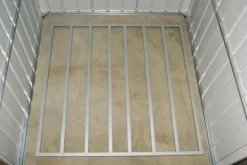 Abri de jardin métal sans plancher, vert sapin, TRIGANO JARDIN Yardmaster, 2.77 m²