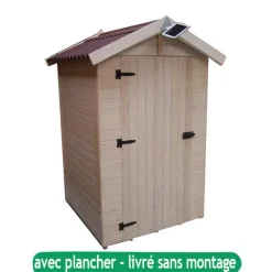 Abri Eden pour WC 145 x 140 x 203 cm livré
