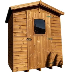 Abri en bois massif THE 190 x 187 x 204 cm livré