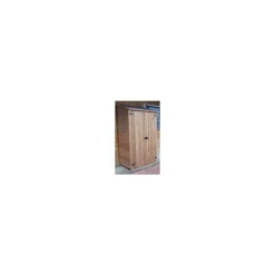 Abri en panneaux de bois d'épicéa thermo-chauffé 19 mm livré Foresta Bois Habrita - 0,83 m²