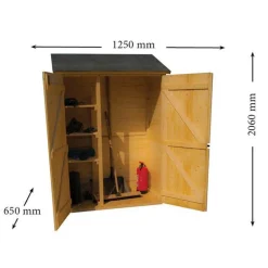 Abri mural multi-usages 3 étagères livré