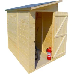 Abri mural range-vélos-scooters-motos livré