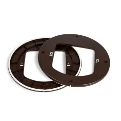Adaptateur vitre pour chatière électronique microship coloris marron PetSafe
