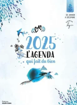 Agenda "2025 l’agenda qui fait du bien" aux Éditions Marie Claire