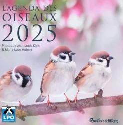 Agenda "L'agenda des oiseaux 2025" aux Éditions Rustica