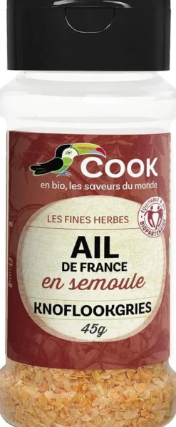 Ail semoule bio Cook - 45 g