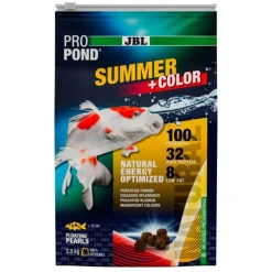 Aliment d'été pour carpes koïs et autres poissons de bassin JBL Propond Summer+Color - 2 kg