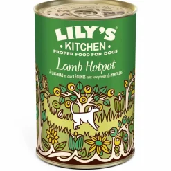 Aliment humide pour chien à l’agneau et aux légumes goût myrtilles Lily’s Kitchen - 400 g