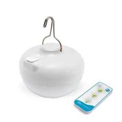Ampoule portable et rechargeable Cherry coloris blanc