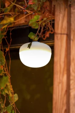 Ampoule portable et rechargeable Cherry coloris blanc