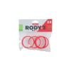 Anneau de connexion x 4 Rody 3 grenadine Ø 6 cm