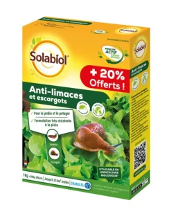 Anti-limaces et escargots Solabiol - 1,2 Kg