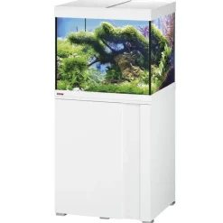Aquarium avec meuble coloris blanc Eheim vivalineLED 150L