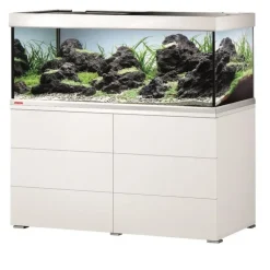 Aquarium avec meuble coloris blanc Proxima Eheim 325L