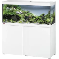 Aquarium avec meuble coloris blanc Eheim vivalineLED 240L