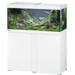 Aquarium avec meuble coloris blanc Eheim vivalineLED 180L