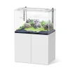Aquarium avec meuble en bois coloris blanc Aquatlantis Aquascape 100 PRO 410 L -100 x 64 x 83 cm