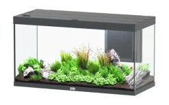 Aquarium coloris gris Aquatlantis Volga LED 2.0 350 L - 122 x 52 x 66 cm