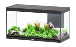 Aquarium coloris noir Aquatlantis Volga LED 2.0 350 L - 122 x 52 x 66 cm