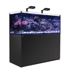 Aquarium eau de mer avec un meuble coloris noir Reefer™ Deluxe XXL 625 Red Sea - 150 x 65 x 148 cm