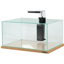 Aquarium équipé avec filtre cascade et Led coloris noir Zolux Betta - 20 L