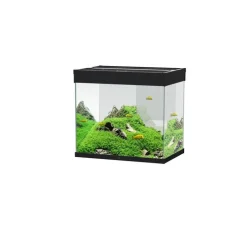 Aquarium tout équipé noir, 108L, CIANO Emotions Pro 60 - compact et élégant