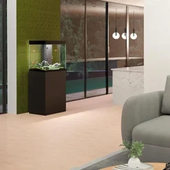 Aquarium tout équipé noir, 108L, CIANO Emotions Pro 60 - compact et élégant