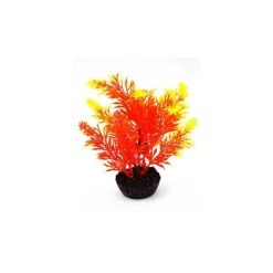 Arbre orange en plastique petit modèle 18 cm