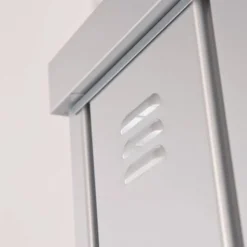 Armoire à outils gris quartz 93x83x182,5 cm