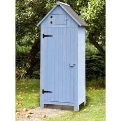 Armoire cabine de rangement 3 étagères livrée