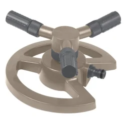 Arroseur en plastique 3 bras sur embase