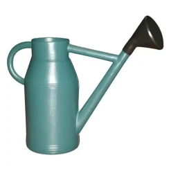 Arrosoir rond lyonnais vert métal de 6 litres