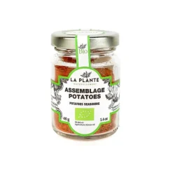 Assemblage potatoes bio en verre Kerex - 40 g