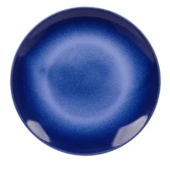 Assiette à dessert coloris bleu en grès blue night - Ø 21 cm