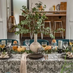 Assiette à dessert en grès réactif coloris noir Onyx – Ø 21 cm