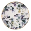 Assiette à dessert Flora motif feuillage multicolore Ø 21,5 cm