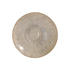 Assiette calotte Akaris coloris beige en grès - Ø 22,5 cm
