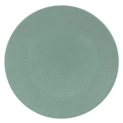 Assiette de présentation Vesuvio coloris bleu en grès - Ø 31 cm