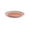 Assiette dessert Grimaud rose en grès Ø 20 cm
