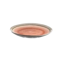 Assiette dessert Grimaud rose en grès Ø 20 cm