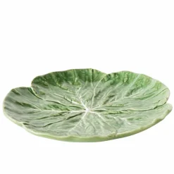 Assiette en dolomite verte Cabbage - Ø 20,5 cm
