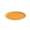 Assiette plate coloris orange en grès Itit - Ø 25 cm