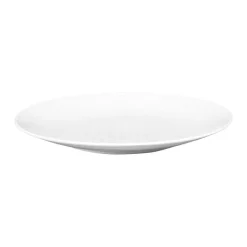 Assiette plate en grès blanche Ayra - Ø 27 cm